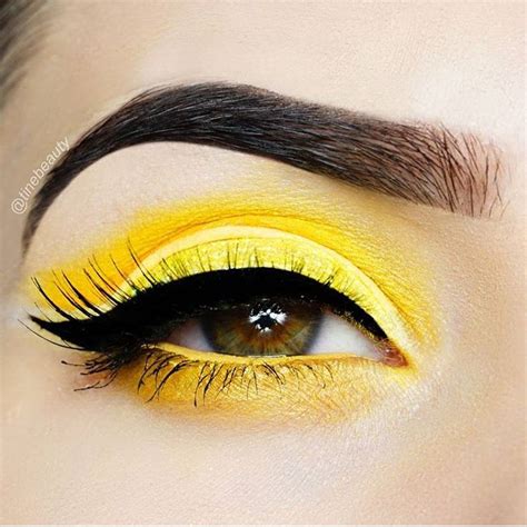 Best 25+ Yellow makeup ideas on Pinterest | Yellow eye makeup, Colorful eye makeup and Makeup ...