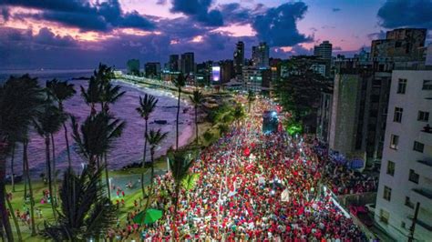 Ato Pr Lula Lota Orla Em Salvador Veja As Fotos