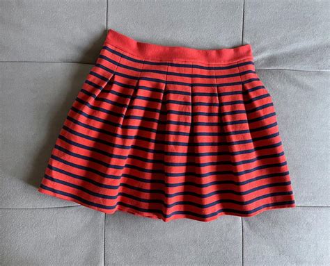 Женская трикотажная юбка солнце клеш в полоску gap — цена 350 грн в ...