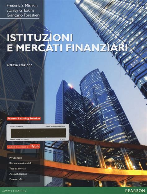 Istituzioni E Mercati Finanziari Ediz Mylab Con Contenuto Digitale