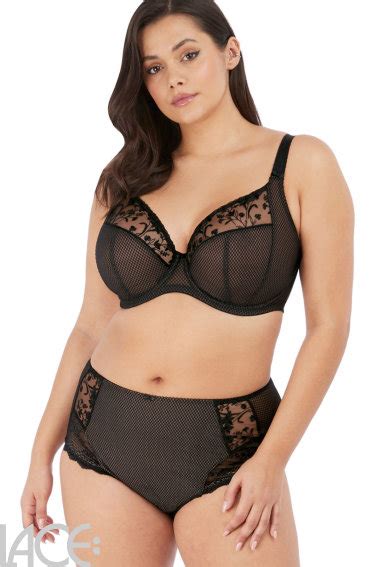 Elomi Charley Decollet Beha G N Cup Jet Lace Lingerie Nl