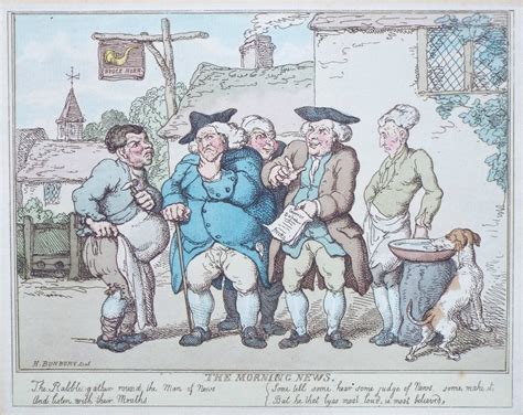 Antique Prints - Caricatures - Thomas Rowlandson