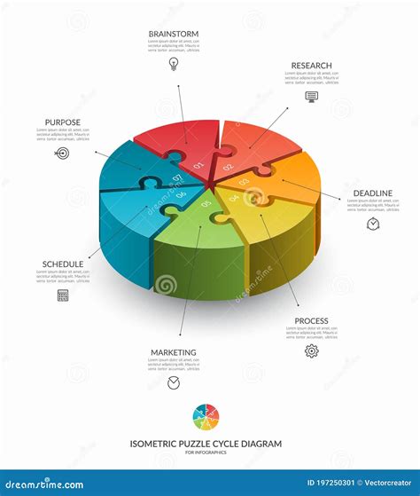 Infographic Isometric Graph Can Be Used For Infographics Cartoon