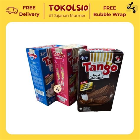 Jual Wafer Tango Vanilla Coklat Strawberry 7gr 1 Box Isi 20 Pcs X 7