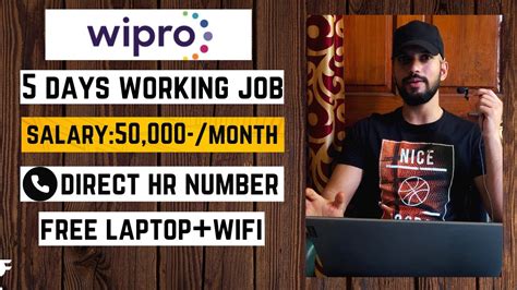 Wipro Mega Hiring Event Direct HR Number Given 5 Days Working