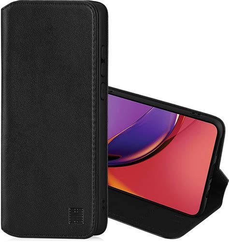 32nd Classic Series 2 0 Real Leather Book Wallet Flip Case Cover For Motorola Moto G84 With