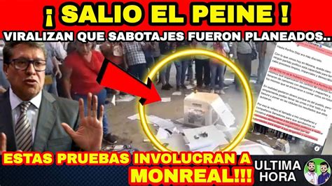 Redes Viralizan Pruebas Monreal Planeo Sabotajes Youtube