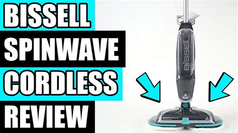 Bissell Spinwave Cordless Hard Floor Mop Review Youtube