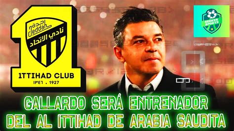 Marcelo Gallardo se convertirá en el nuevo entrenador del Al Ittihad