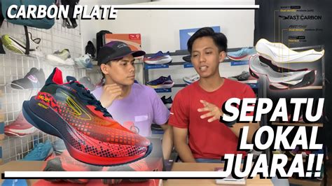 SEPATU LARI JUARA CARBON PLATE PERTAMA 910 NINETEN YouTube