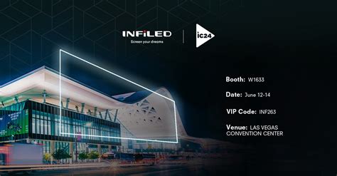 Infiled To Debut Latest Indoor And Outdoor Led Tech At Infocomm 24