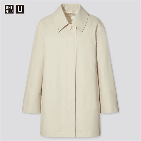 Women U Soutien Collar Short Coat Uniqlo Us