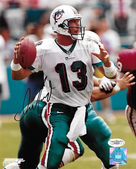 Dan Marino Autographed Signed Miami Dolphins X Photo Jsa