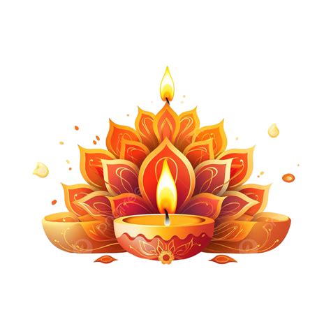 Vector Illustration Of Diwali Celebration Greeting Card Deepavali