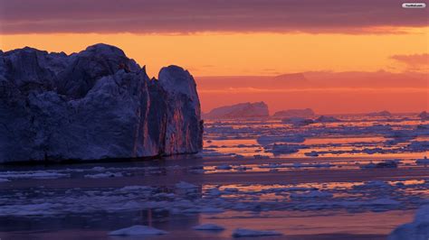 Antarctica Sunset | the best wallpapers of the web