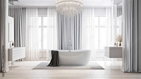 beautiful master bathroom contemporary interior design bathtub with ...