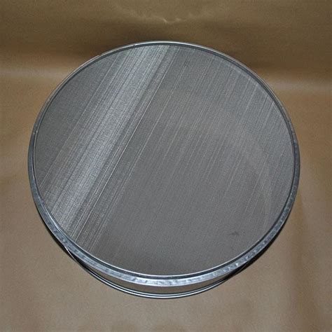 430mm Stainless Steel Wire Mesh Filter Uji Saringan Untuk Filter Bubuk