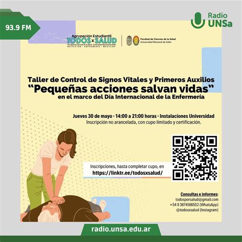 Taller De Control De Signos Vitales Y Primeros Auxilios