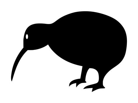 Kiwi Bird SVG, Kiwi Bird Clipart, Kiwi Bird Files for Cricut, Kiwi Bird ...