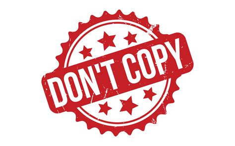 Dont Copy Rubber Stamp Seal Vector 22852772 Vector Art At Vecteezy