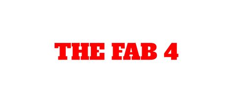 The Fab 4 On Behance