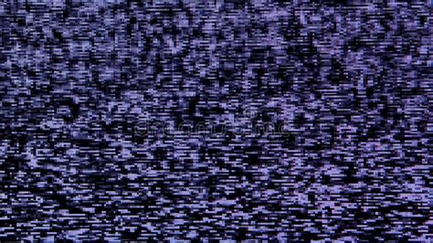 Vhs Defects Noise And Artifacts Glitches From The Old Vhs Tape Black