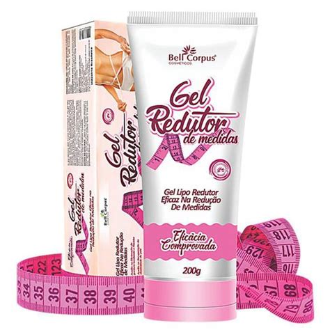 Kit 2 Gel Lipo Redutor De Medidas 200g Eficacia Comprovada Bell