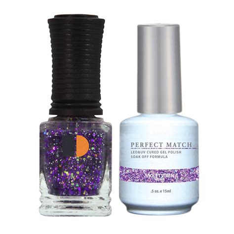 Lechat Perfect Match Nail Lacquer And Gel Polish Pms136 Violet Vixen