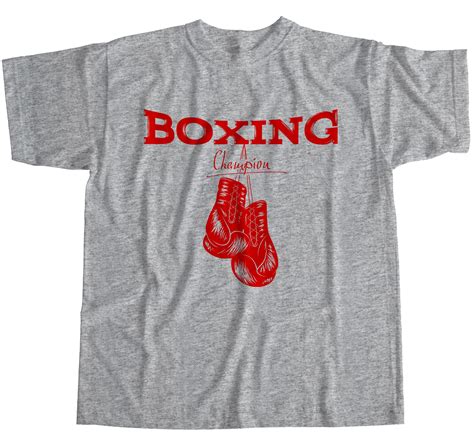 1tee Herren Boxing Champion Mit Vintage Boxhandschuhe T Shirt Ebay