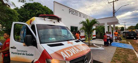 Prefeito Aldo Lopes Inaugura Posto De Sa De Na Comunidade Baiano