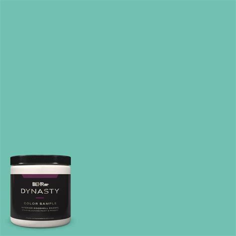 Behr Dynasty Oz P March Aquamarine One Coat Hide Eggshell