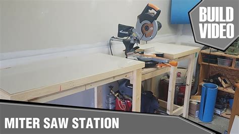 Miter Saw Bench Plans