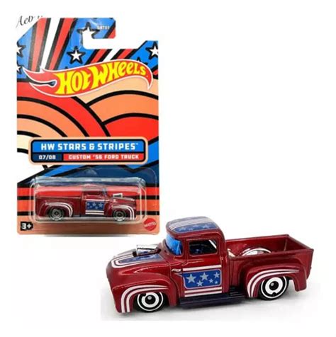 Hot Wheels Stars Stripes Custom Ford Truck Mercadolibre