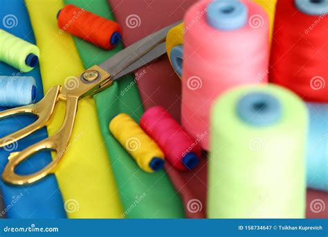 Tailors Equipment For Work Stock Image Image Of Professional 158734647