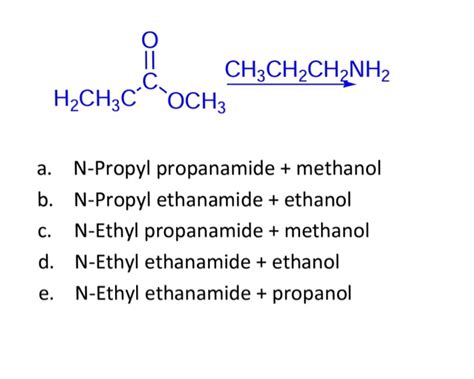 Solved Ch3ch2ch2nh2 C 2ch3c A N Propyl Propanamide