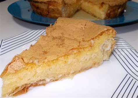 Tarte De Coco E Natas Receita R Pida E Simples De Fazer