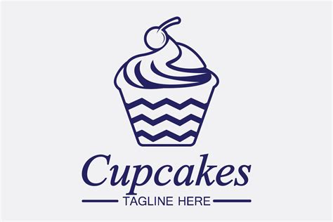 Cupcake Logo Design Vector Template Graphic by kosunar185 · Creative ...