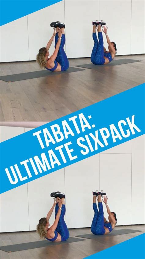 Bauch Weg Übungen Im Video 4 Minuten Tabata Ultimate Sixpack Workout