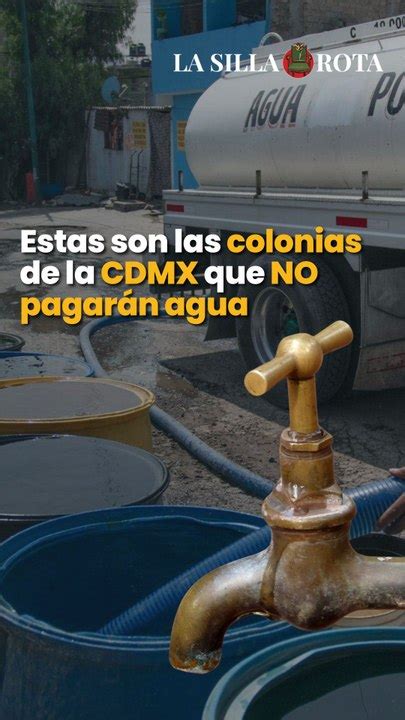 Estas Son Las Colonias De La Cdmx Que No Pagarán Agua Vídeo Dailymotion