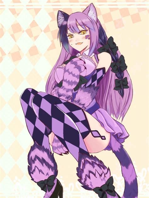 Cheshire Cat Monster Girl Encyclopedia Drawn By Siarixi Danbooru