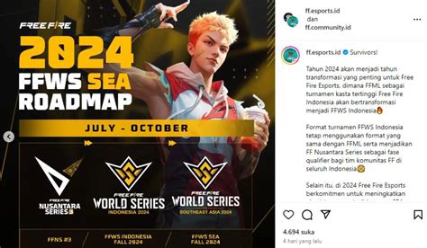 Mulai Tahun Free Fire Master League Bertransformasi Jadi Ffws