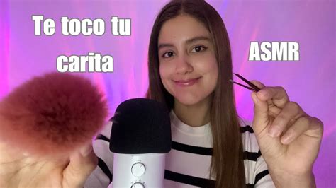 ASMR TE TOCO TU CARITA YouTube