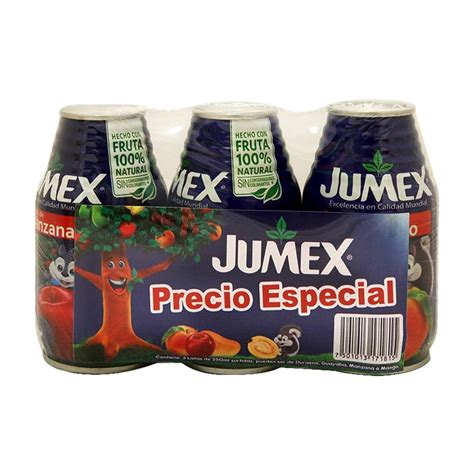 Néctar Jumex en lata pack sabores surtidos 3 pzas Walmart