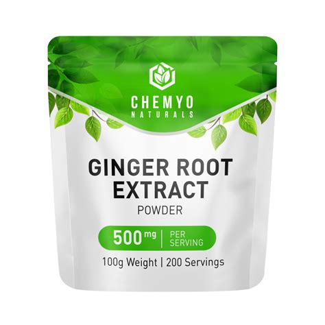 Ginger Root Extract Chemyo Naturals