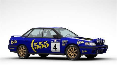 ArtStation - Subaru Legacy RS Rally 1990 | Game Assets