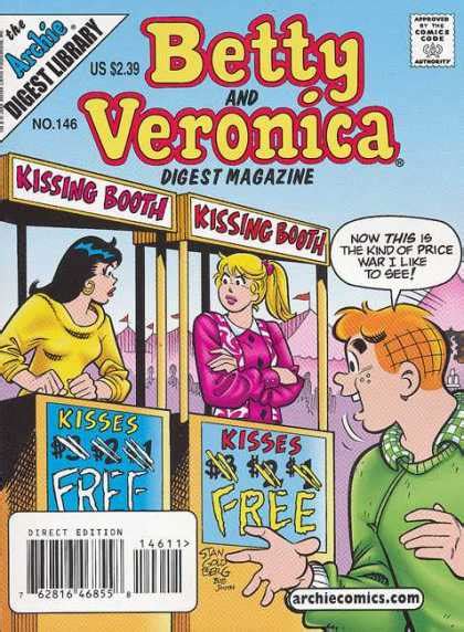 Betty And Veronica Kiss | Betty and veronica, Archie comic books ...