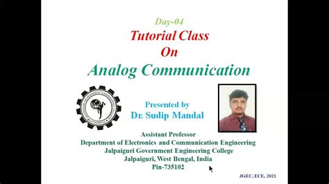 Am Generation Square Law Modulator Balanced And Ring Modulator Lecture 4 On Analog