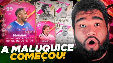 Ea Fc A Maluquice Come Ou Muito Forte Neymar Futties Kaka