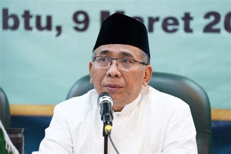 Gus Yahya Beberkan Sikap Pbnu Soal Wacana Peniadaan Sidang Isbat