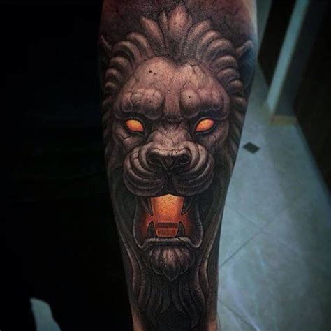 Stone Lion Tattoo | Best Tattoo Ideas Gallery